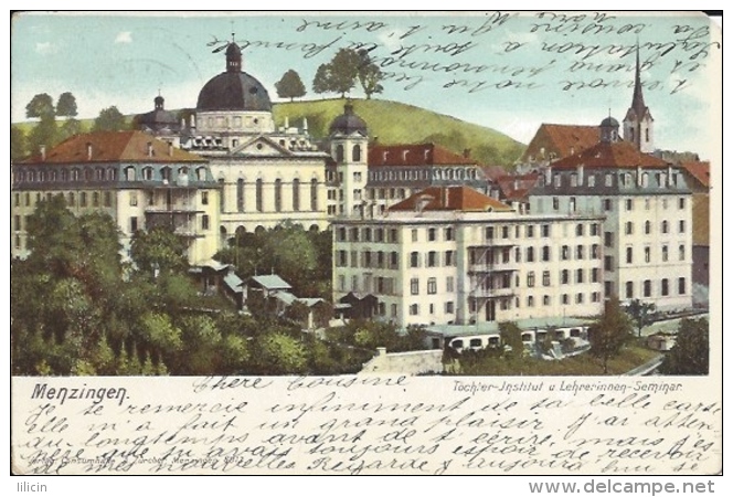 Postcard RA007820 - Switzerland (Helvetia / Suisse / Schweiz / Svizzera) Menzingen - Menzingen