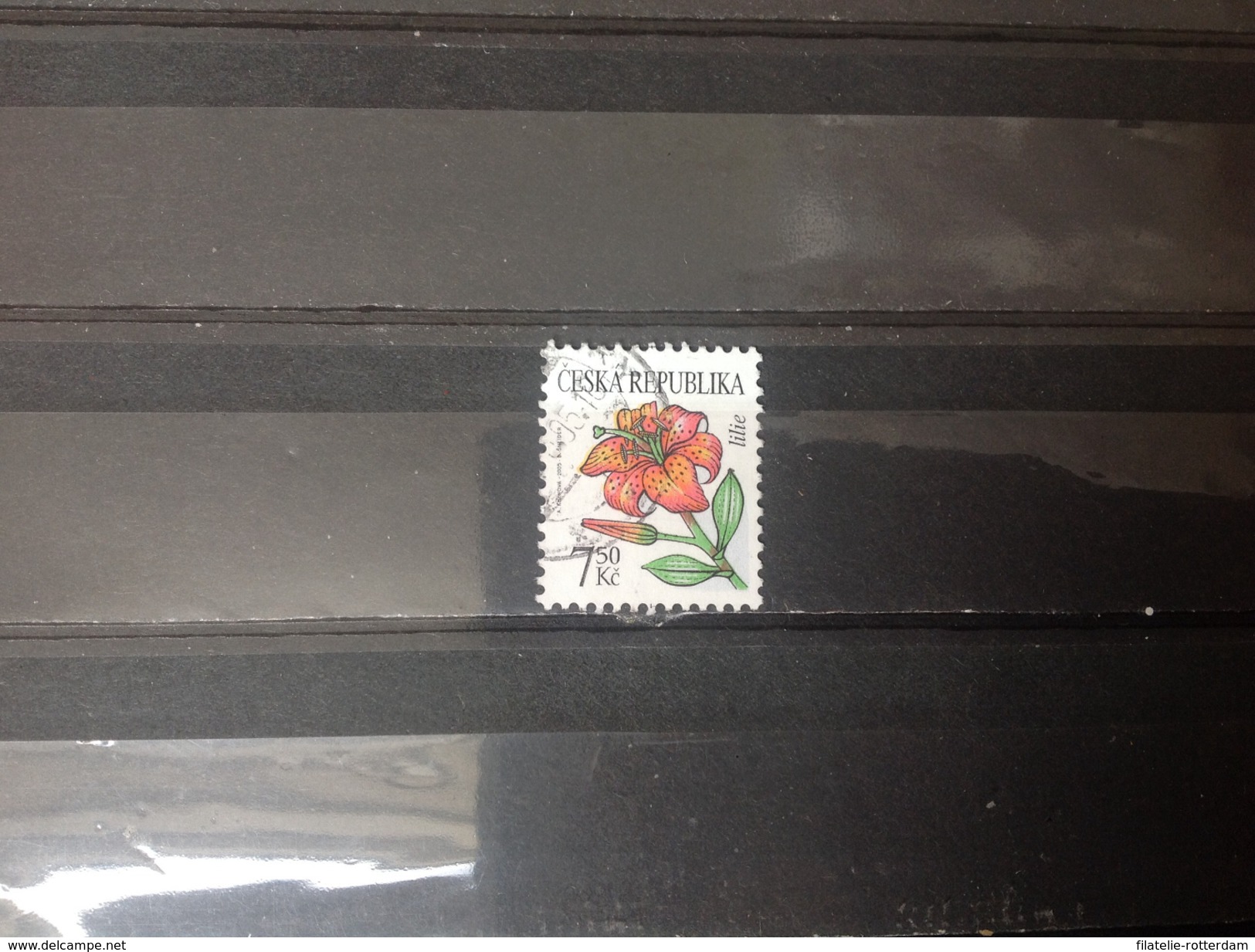 Tsjechië / Czech Republic - Bloemen (7.50) 2005 - Used Stamps