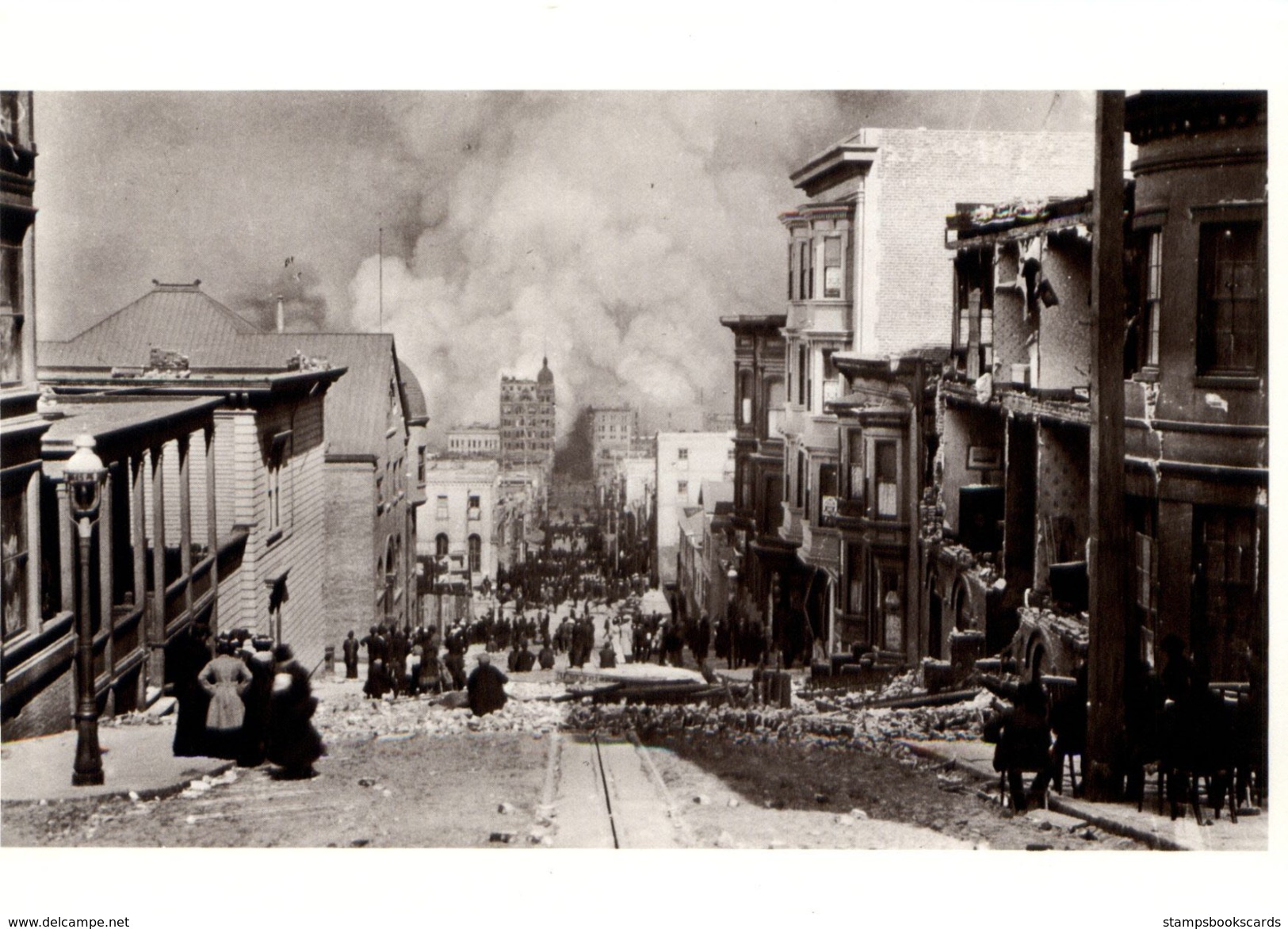 San Francisco Fire 1906 Modern Card - Disasters