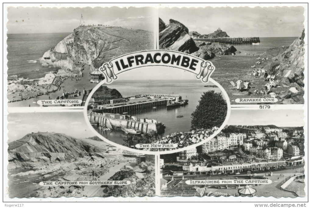 Ilfracombe Multiview Postcard - Ilfracombe