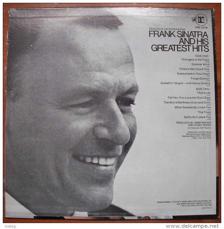 Frank Sinatra's Greatest Hits - Other & Unclassified