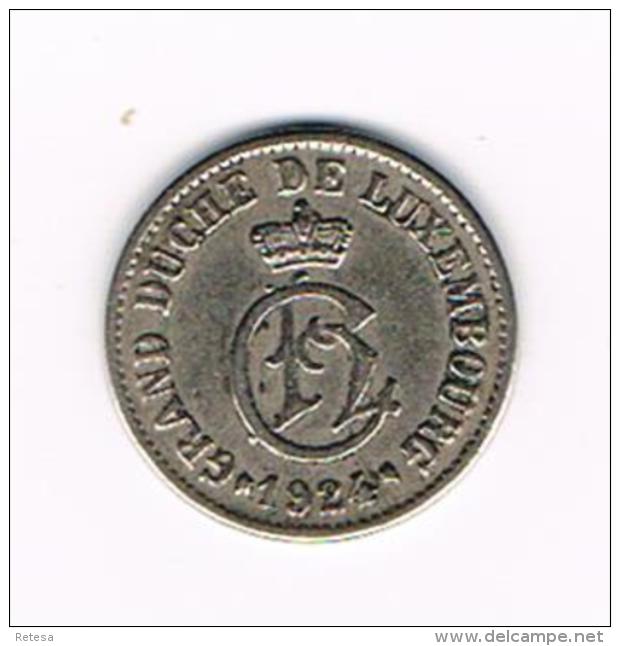 °°° LETZEMBURG  5 CENTIMES 1924 - Luxemburg