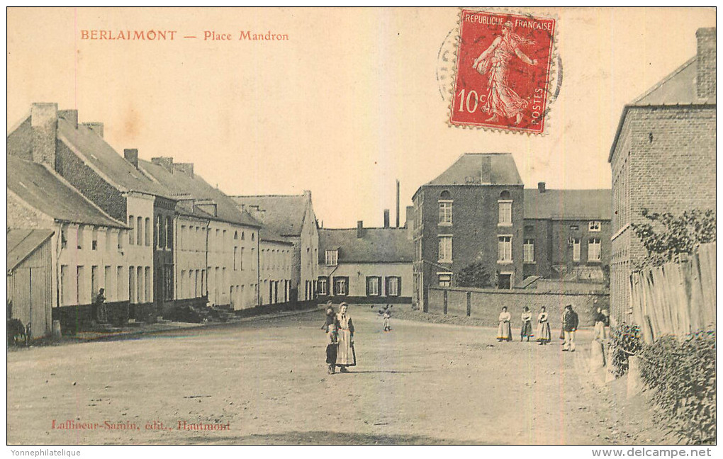 59 - NORD - Berlaimont - Place Mandron - Berlaimont