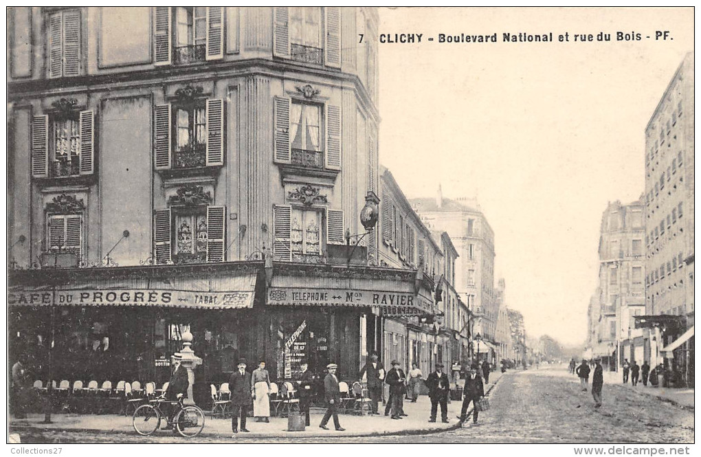 92-CLICHY- BLD NATIONAL ET RUE DU BOIS - Clichy