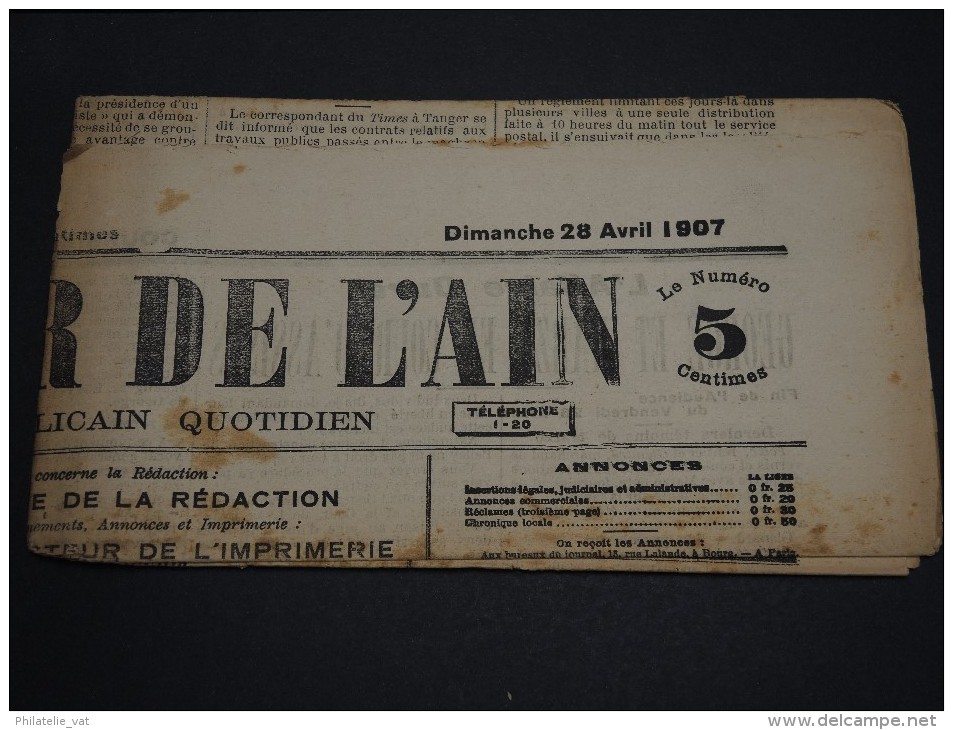 FRANCE – Type Blanc Sur Journal – Début 1900 - Détaillons Collection - A Voir  - N° 17547 - Periódicos