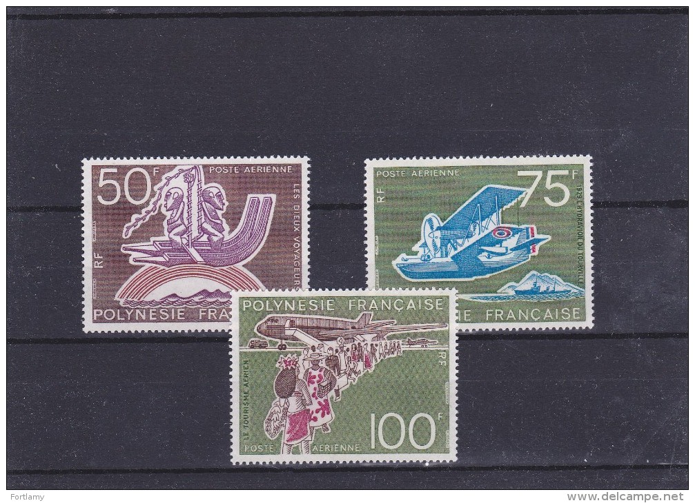 LOT 132 POLYNESIE PA N° 89-90-91 ** - Neufs