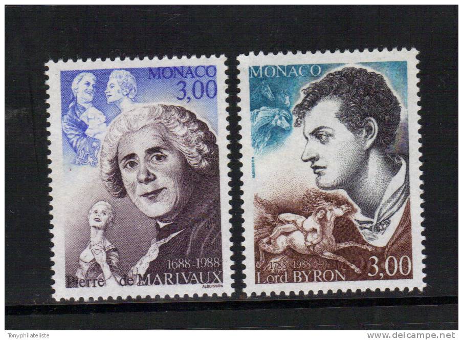 Monaco Timbres De 1988  Neufs** N°1655/56 (vendu A La Faciale) - Unused Stamps