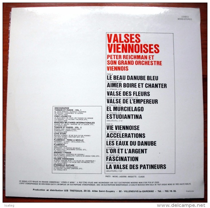 VALSES VIENNOISES / PETER REICHMAN - Other & Unclassified