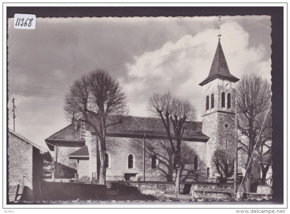 FORMAT 10x15 Cm - DISTRICT D´AUBONNE - APPLES - L´EGLISE - TB - Apples