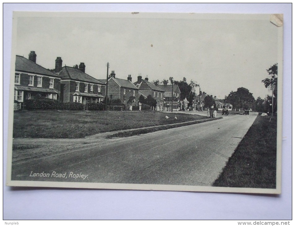 ENGLAND LONDON ROAD ROPLEY HAMPSHIRE - Autres & Non Classés