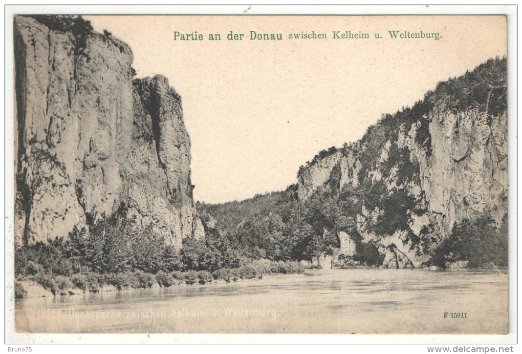 Partie An Der Donau Zwischen Kelheim U. Weltenburg - Kelheim