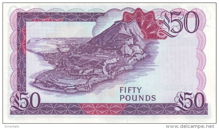 GIBRALTAR P. 24 50 P 1986 UNC - Gibilterra