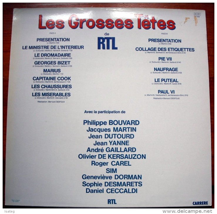 LES GROSSES TETES DE RTL - Other & Unclassified