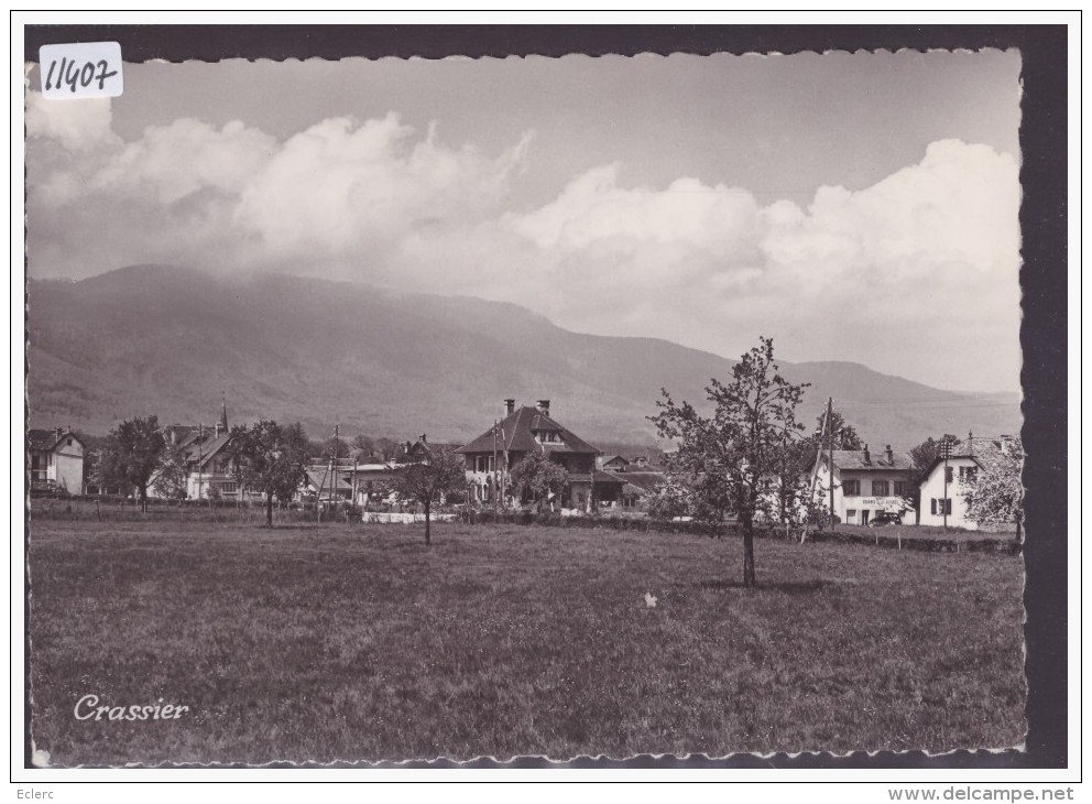 FORMAT 10x15 Cm - DISTRICT DE NYON - CRASSIER - TB - Crassier