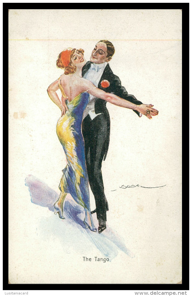 SPAIN - ILLUSTRATEURS - « Usabal» - The Tango  ( Ed. W.S.B.S Nº 1098)  Carte Postale - Usabal