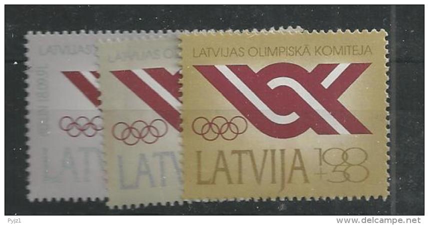 1992 MNH Latvia, Lettland, Postfris - Latvia