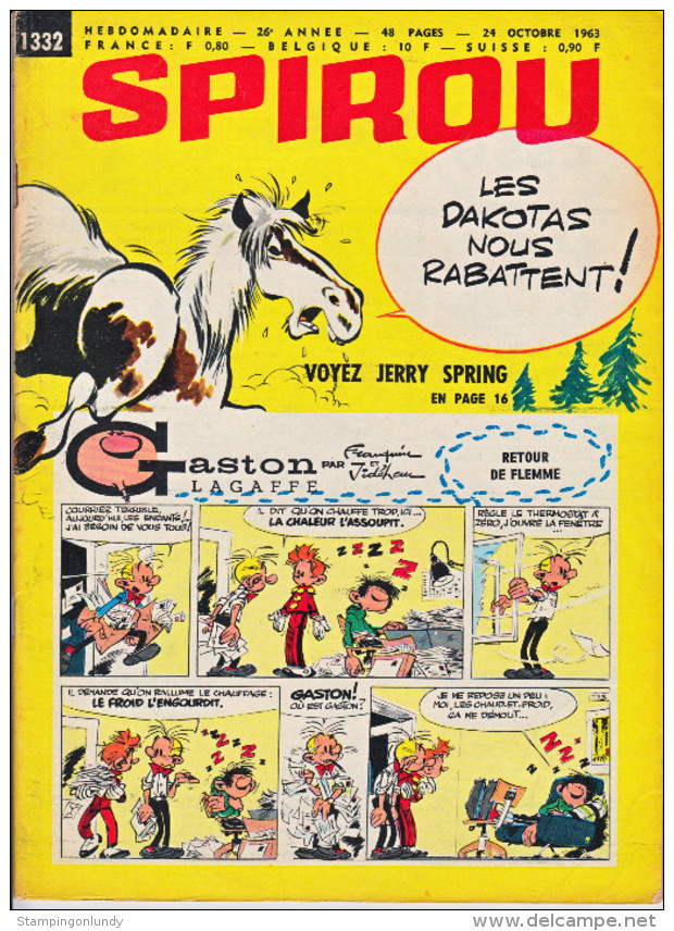 Spirou Comic Robert Velter 1963 Twenty Three Editions on PDF