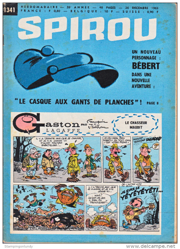 Spirou Comic Robert Velter 1963 Twenty Three Editions on PDF