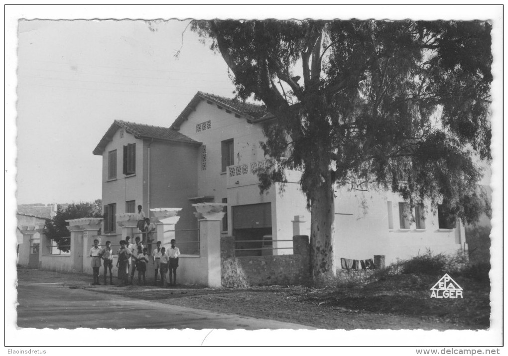 Héliopolis, Près Guelma (Algérie) - Centre D'accueil éducatif. Bon état, Semi-moderne, Corresp. Au Dos (1954). - Guelma