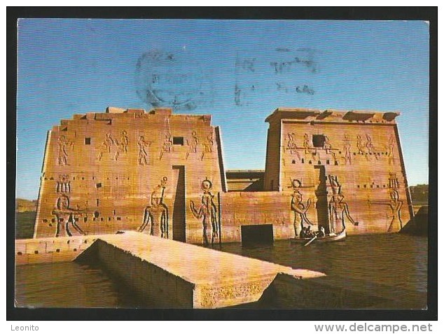 EGYPT Asswan Assuan General View Of Isis Temple At Philae 1985 - Aswan