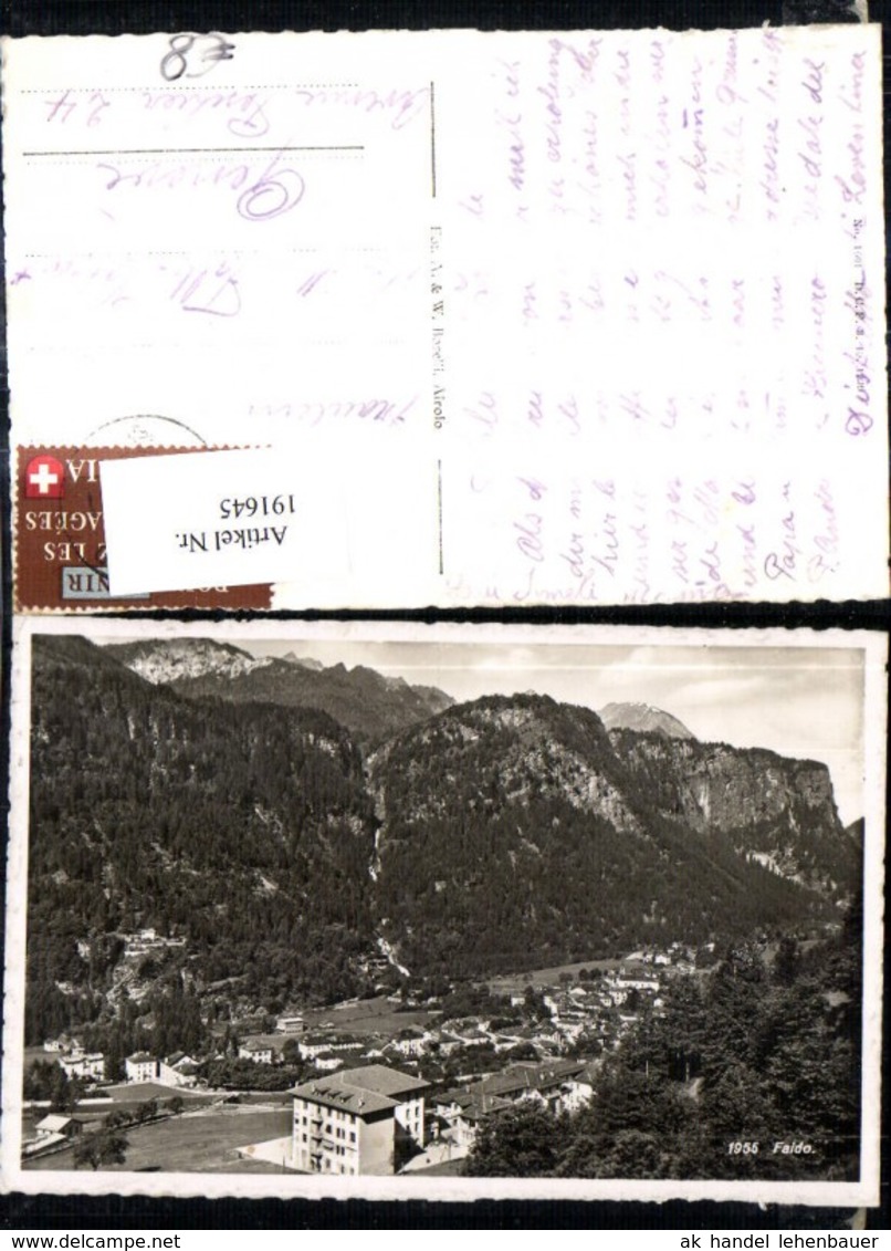 191645,Faido Teilansicht Kt Tessin - Faido