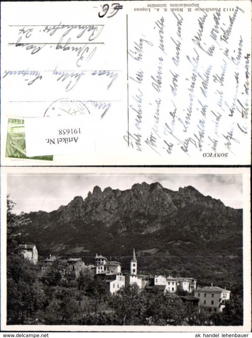 191658,Sonvico Foto Ak Kt Tessin - Sonvico