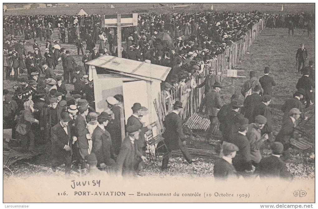 91 - JUVISY - Port Aviation - Envahissement Du Contrôle (10 Octobre 1909) - Juvisy-sur-Orge