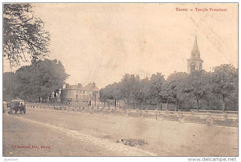 AUBE  10  TROYES  TEMPLE PROTESTANT - Troyes