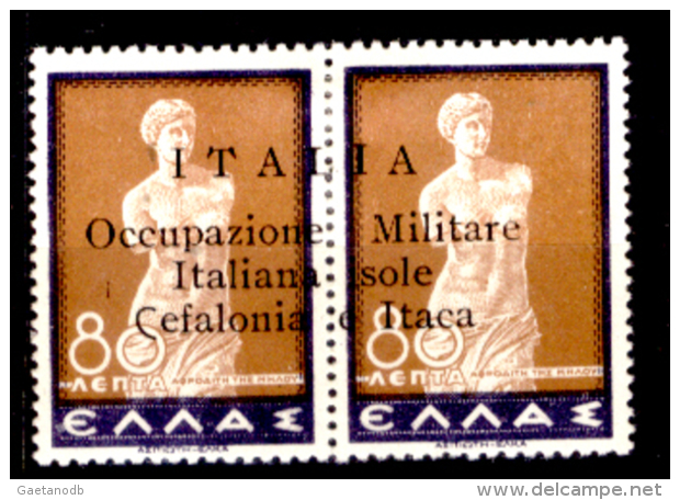 Italia-F01112 - 1941 - Cefalonia E Itaca: Sassone N. 16 (+) LH - Privo Di Difetti Occulti - - Cefalonia & Itaca