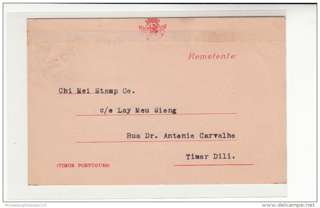 Timor / Airmail / Stationery - Sonstige & Ohne Zuordnung