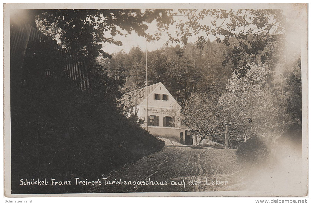 AK Schöckel Schöckl Treirer 's Touristen Gasthaus Auf Der Leber Bei Graz St. Radegund Startegg Semriach Neudorf Peggau - St. Radegund