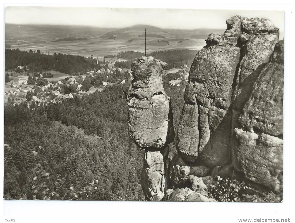 Kurort Jonsdorf Zittauer Gebirge Die Hennigsäule - Jonsdorf