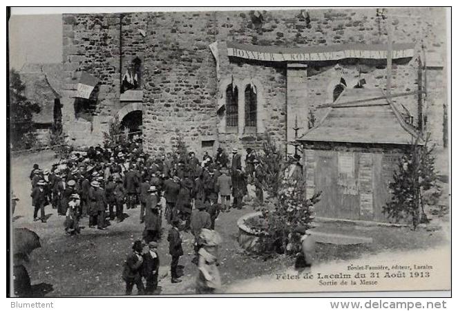 CPA Aveyron Non Circulé Fêtes De LACALM Rolland - Andere & Zonder Classificatie