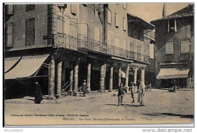 CPA Aveyron Non Circulé Millau Le Vieux Marché - Millau