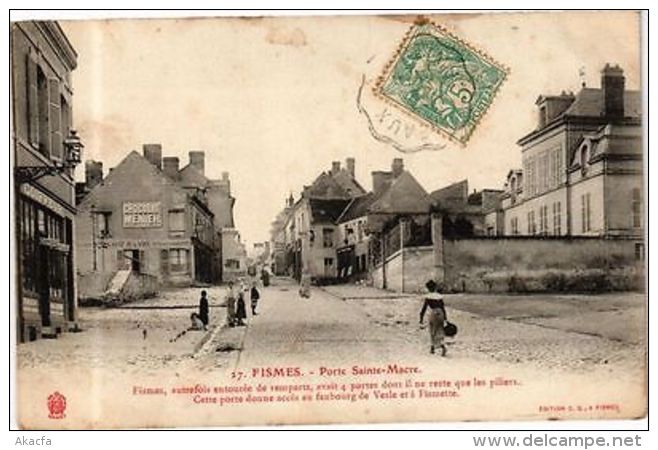 CPA  Fismes - Porte Sainte-Macre -Fismes,autrefois Entourée De Remparts (245383) - Autres & Non Classés