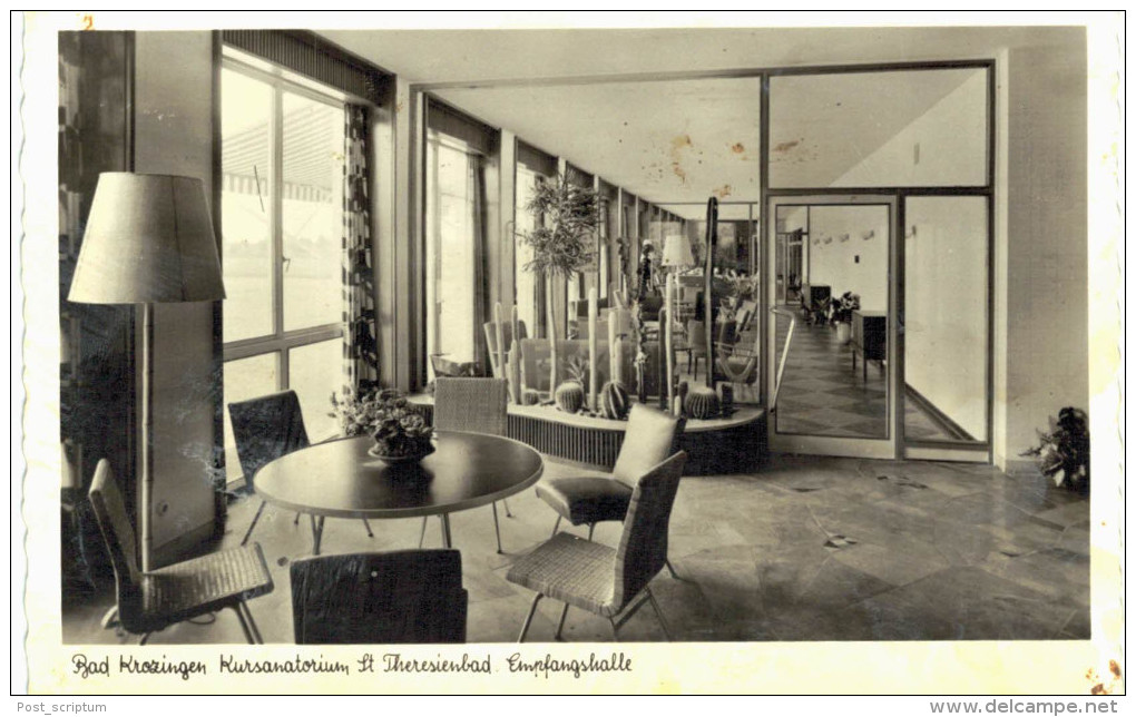 Allemagne - Bad Krozingen Kursanatorium St Theresienbad Empfangshalle - Bad Krozingen