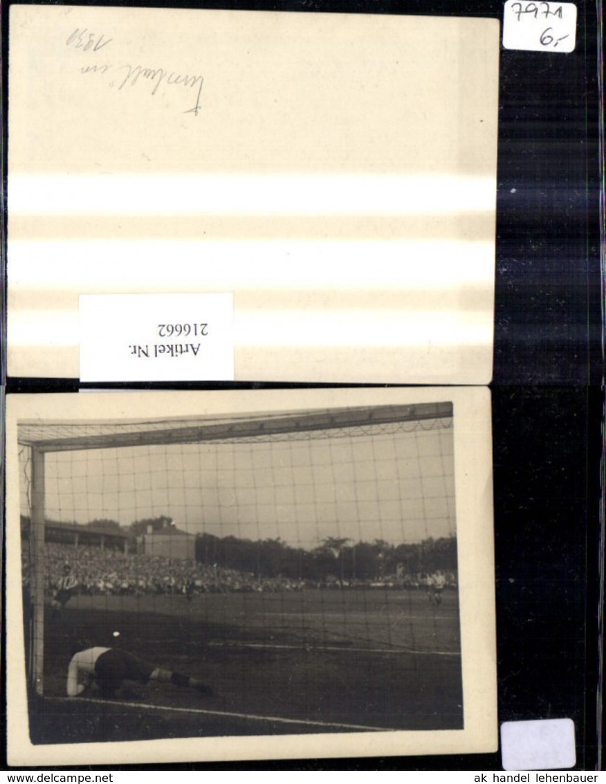 216662,Sport Foto Fussball Tor Torwart Fussballspielen 1930 - Fussball