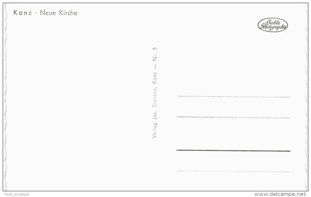 Allemagne - Konz Neue Kirche - Konz