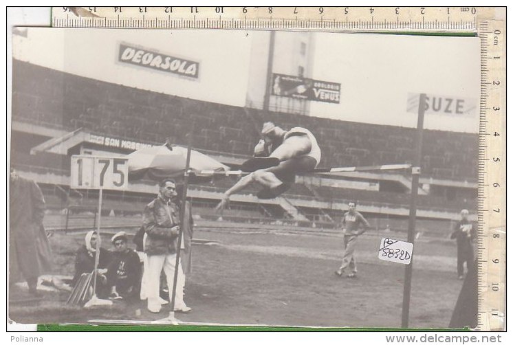 PO5832D# FOTOGRAFIA Anni '60 - ATLETICA - SALTO IN ALTO - GALLO - Leichtathletik