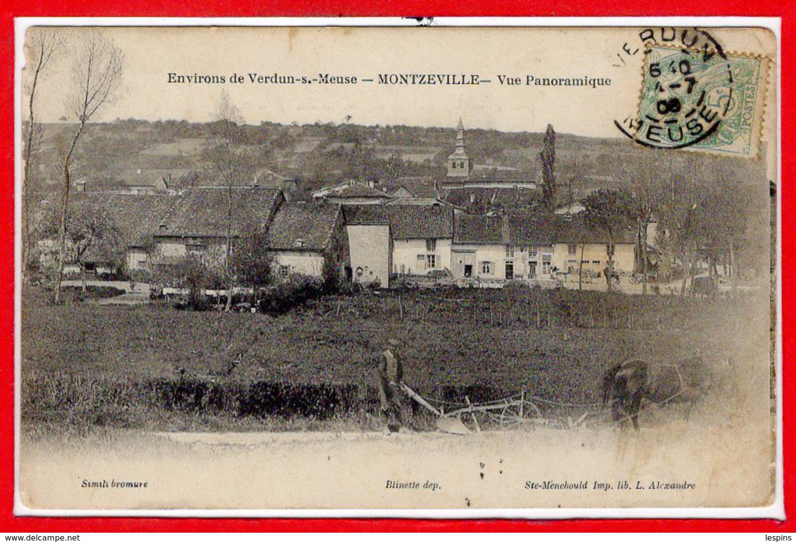 55 - MONTZEVILLE --  Vue Panoramique - Autres & Non Classés