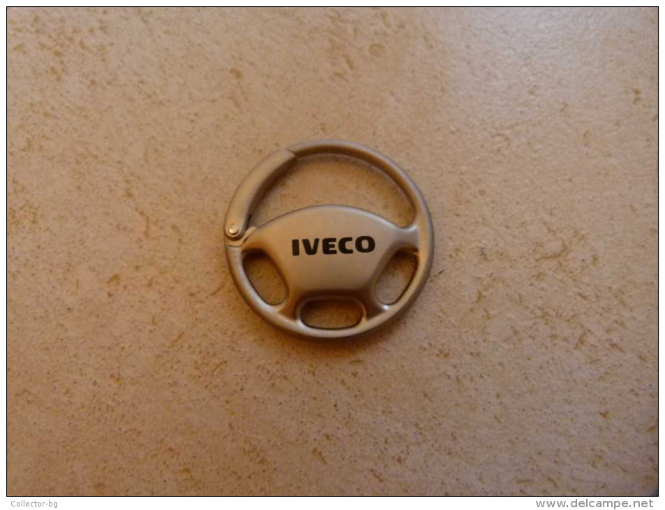 RARE Advertising Keychain IVECO Truck Steering IN ORIGINAL BOX UNUSED - Sonstige & Ohne Zuordnung