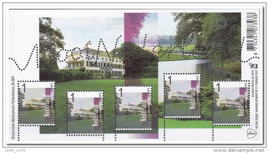 Nederland 2012, Postfris MNH, NVPH 2904, Beautiful Nerherland Vollenhoven - Unused Stamps