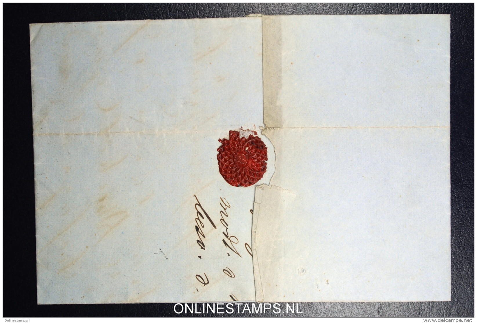 Denmark  Part Letter 1858 Roeskilde (nr 58) To Copenhagen Fa Nr 4 - Briefe U. Dokumente
