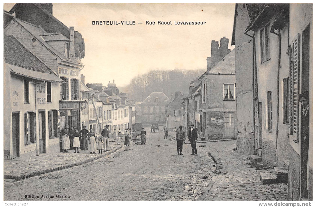 60-BRETEUIL-VILLE- RUE RAOUL LEVAVASSEUR - Breteuil