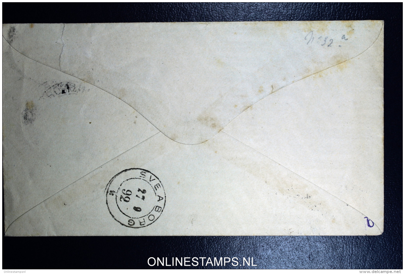 Finland Cover Mi Nr U 39 A 1891 Used - Enteros Postales
