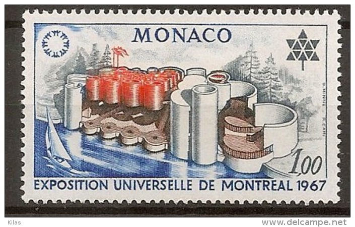 MONACO  1967, Expo 67 - 1967 – Montreal (Canada)