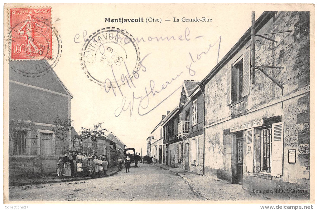 60- MONTJAVOULT- LA GRANDE RUE - Montjavoult