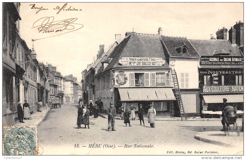 60-MERU- RUE NATIONALE - Meru