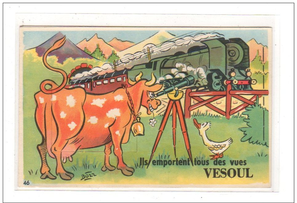 VESOUL : Carte Souvenir - Très Bon état - Vesoul