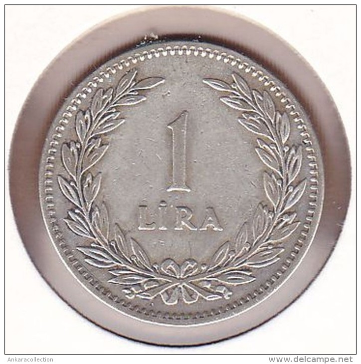 AC - TURKEY - 1 LIRA 1948 SILVER COIN VF - Unclassified